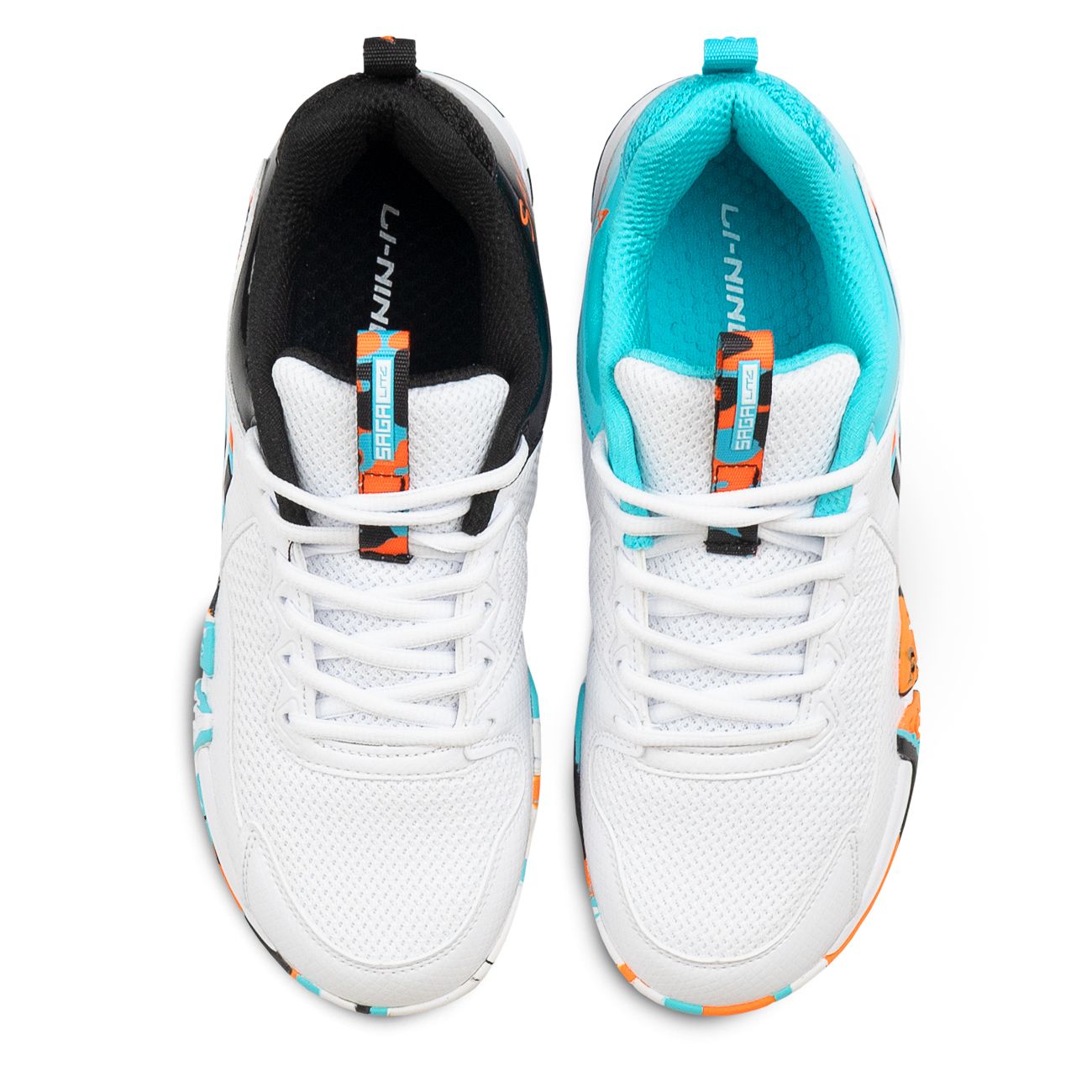 SAGA LITE 9 - WHITE/ORANGE/BLUE