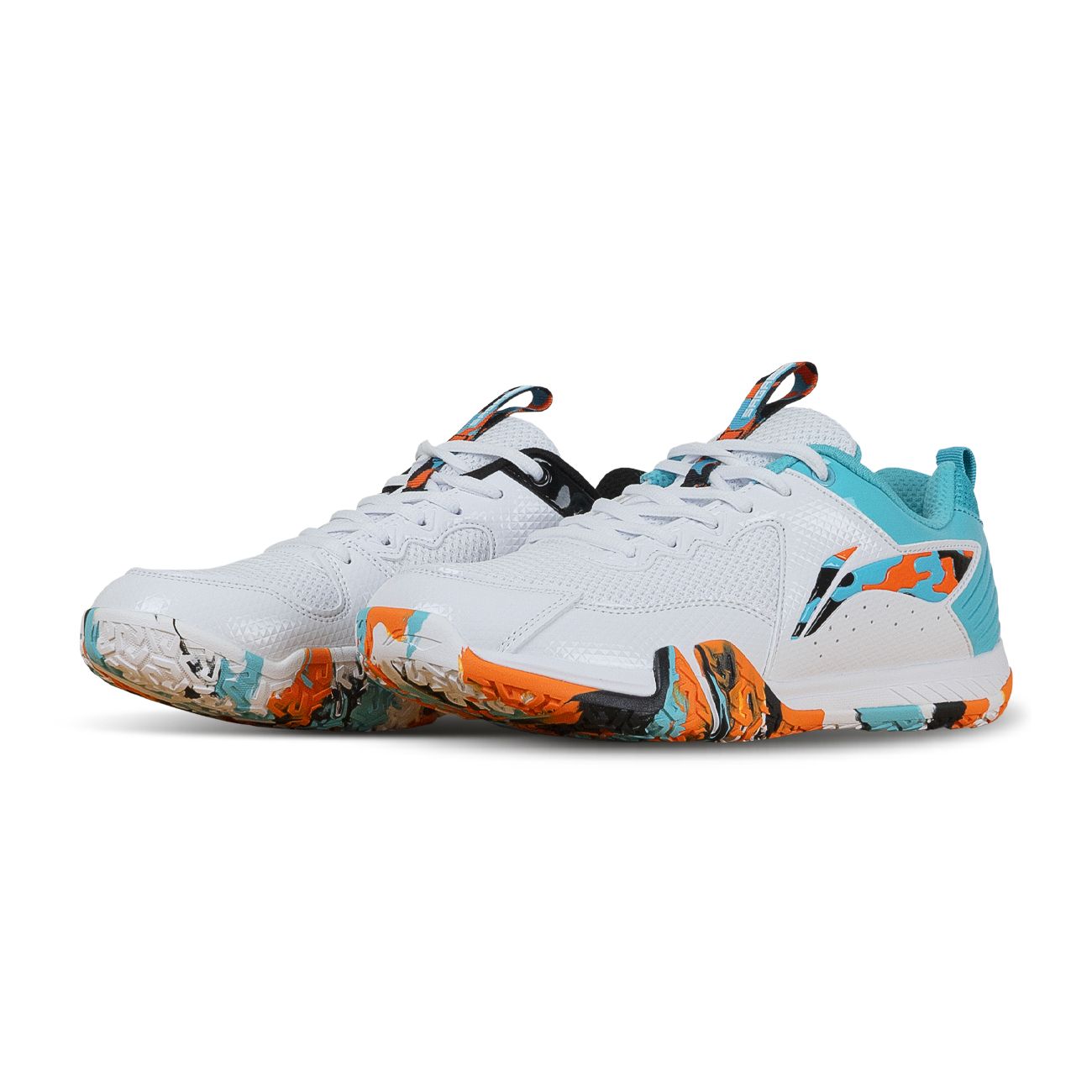 SAGA LITE 9 - WHITE/ORANGE/BLUE