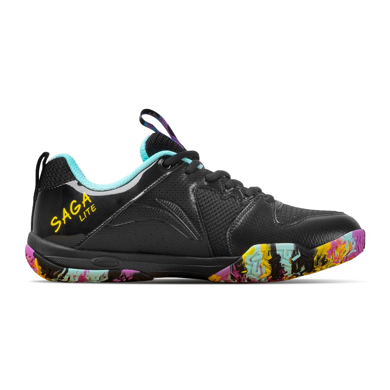 SAGA LITE 9 - BLACK/PURPLE/YELLOW/SEA BLUE