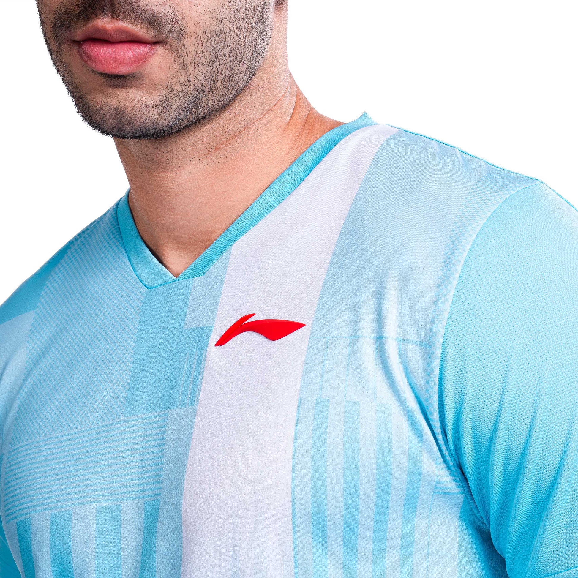 Stroke T-Shirt-SEA BLUE