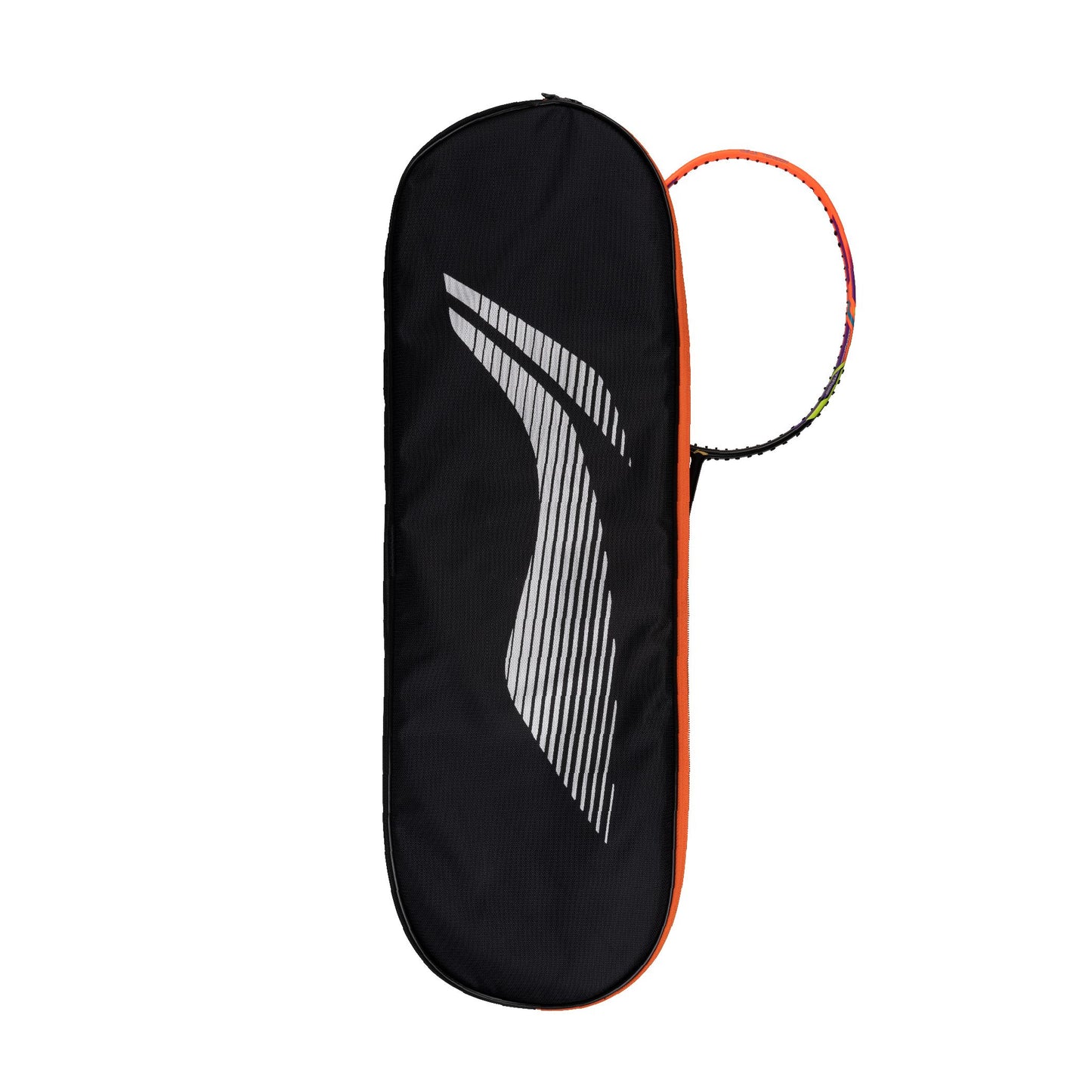 Shield Racket Cover - Black/Orange