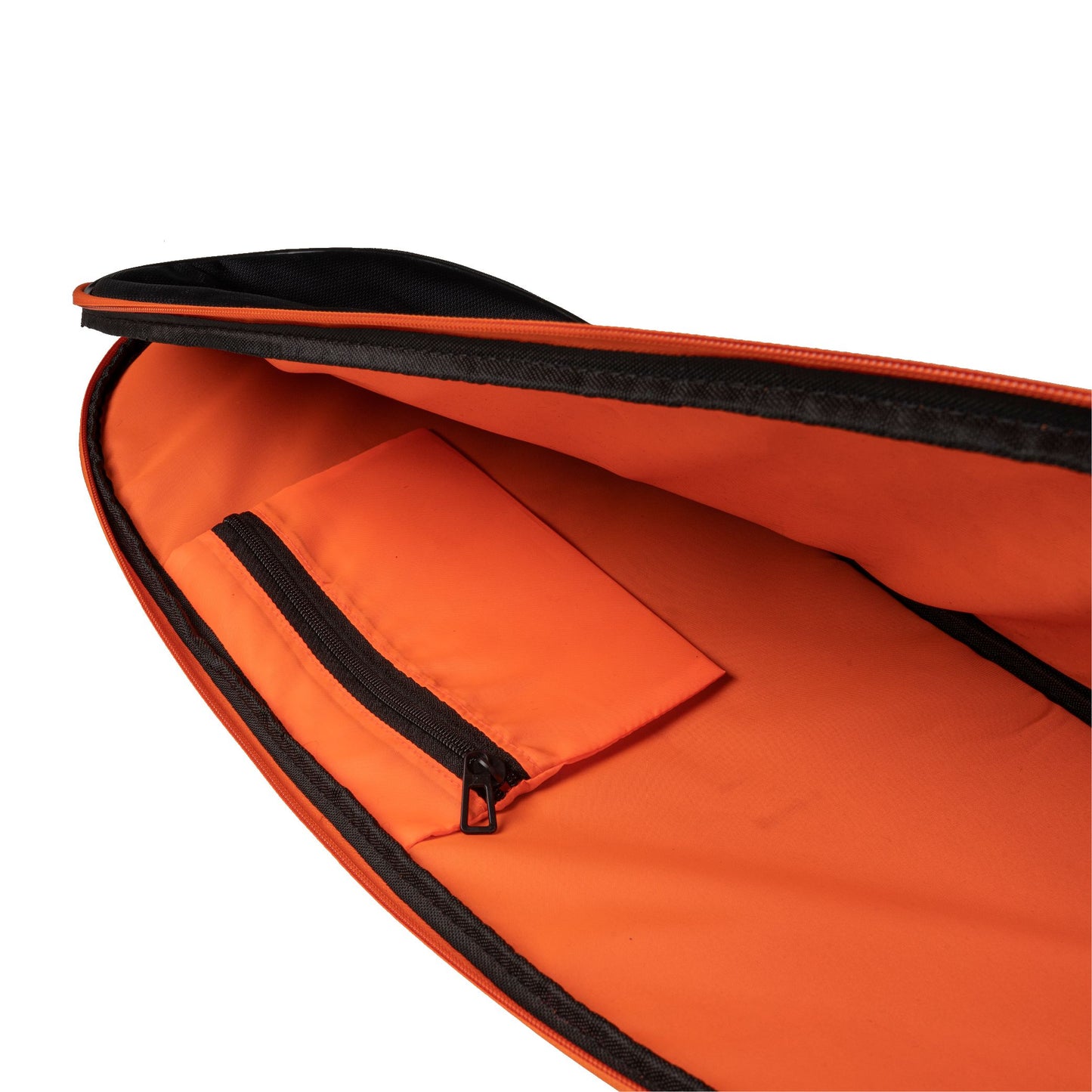 Shield Racket Cover - Black/Orange