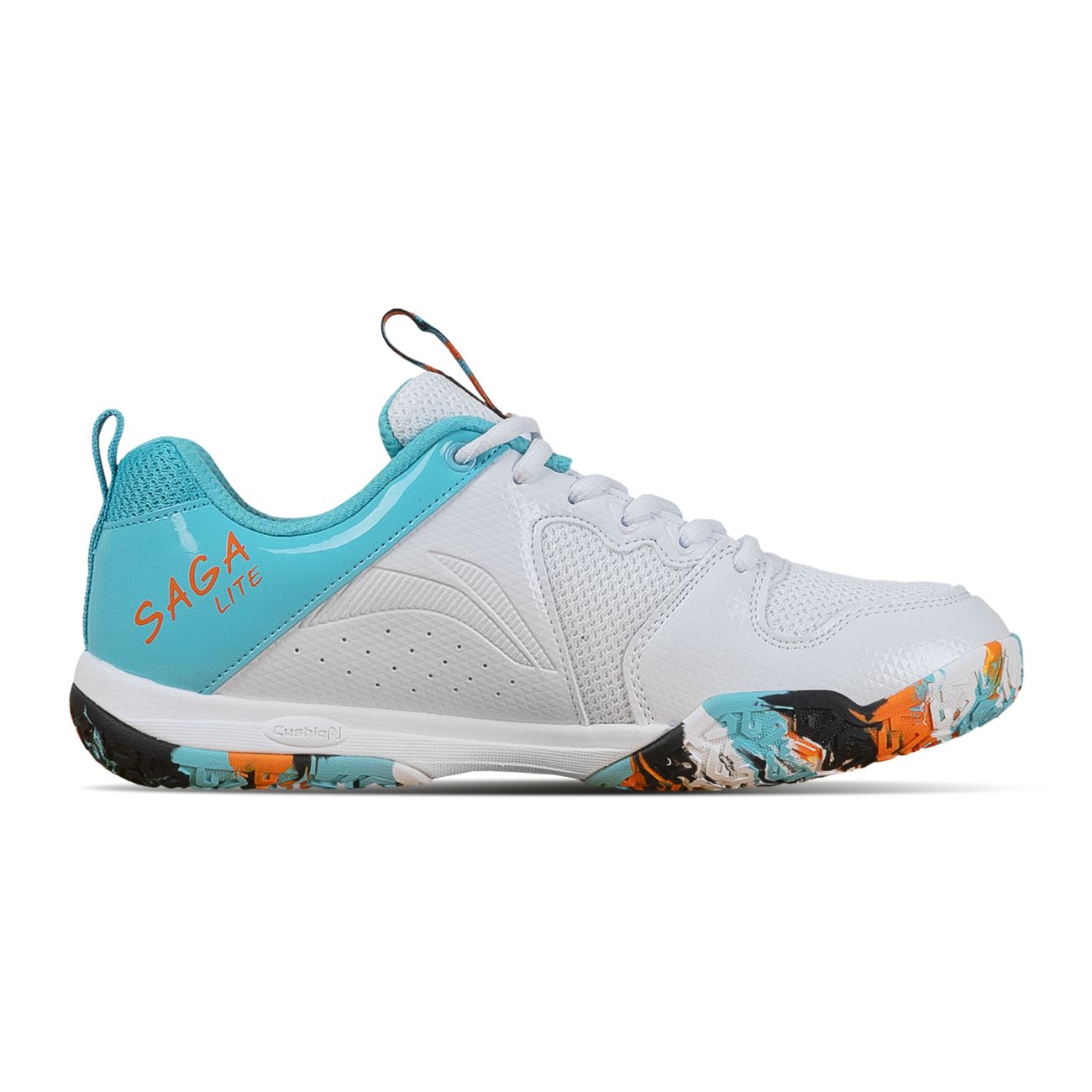 SAGA LITE 9 - WHITE/ORANGE/BLUE