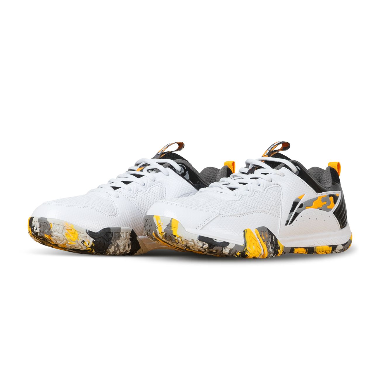 SAGA LITE 9 - WHITE/BLACK/ORANGE YELLOW/DK
